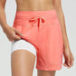 🌞NEW HOT SALE 60% OFF❄️Women's 5" Swim Board Shorts High Waisted Quick Dry Swimsuit Swimming Bottoms