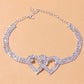 Buy 2 Get 15%💖Heart X Heart Ankle Bracelet🌟FREE SHIPPING