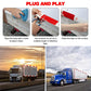 Red & White Reflective Stickers – High Visibility, Durable, Peel & Stick