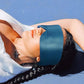Cooling, soft sleep mask made of artificial silk
