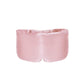 Cooling, soft sleep mask made of artificial silk