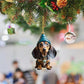 🎄Dog Christmas tree ornament✨Hanging dog ornaments