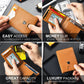 🔥Limited-Time Discount!!🔥RFID-Blocking Leather and Carbon Fiber Credit Card Holder