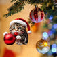 🎄10 piece 😻  Cat Christmas tree ornaments. Hanging cat ornaments