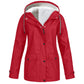 ❄️ Cold-Weather Comfort | Women's Warm Fleece-Lined Hooded Jacket