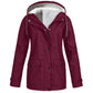 ❄️ Cold-Weather Comfort | Women's Warm Fleece-Lined Hooded Jacket