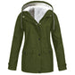 ❄️ Cold-Weather Comfort | Women's Warm Fleece-Lined Hooded Jacket