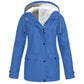 ❄️ Cold-Weather Comfort | Women's Warm Fleece-Lined Hooded Jacket