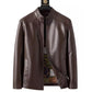 ✨New Arrival✨Men’s Warm Plush Lining Leather Jacket