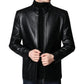 ✨New Arrival✨Men’s Warm Plush Lining Leather Jacket