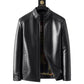 ✨New Arrival✨Men’s Warm Plush Lining Leather Jacket