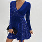 🎅Christmas 50% off sale💥Women’s Sequin A-Line Mini Dress