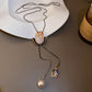 Tulip necklace with adjustable length for an elegant look
