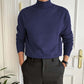 🔥Most comfortable🔥Men's high collar stretch cotton bottoming shirt【45% OFF】