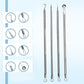 🔥Limit Time 50% OFF🔥Stainless Steel Blackhead Remover Tool Kit