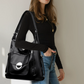 Women's Convertible Stylish PU Leather Bag with Multiple Pockets
