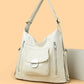 Women's Convertible Stylish PU Leather Bag with Multiple Pockets