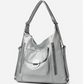 Women's Convertible Stylish PU Leather Bag with Multiple Pockets