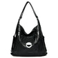 Women's Convertible Stylish PU Leather Bag with Multiple Pockets
