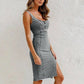 💎 50% OFF DENIM BODYCON CAMI DRESS ! 💎 Adjustable Straps, U-Neck & Split Hem for a Flattering Fit ✨