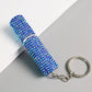 Rhinestones Perfume Spray Bottle with Keychain