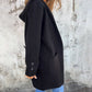 🌸Spring Specials🌸 Women's Color Block Open Front Hooded Coat