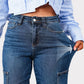 🎉Hot Sale 50% OFF🎉High Rise Cargo Wide-Leg Stretch Jeans for Women