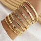 Elegant Twist Bracelet Set for Women