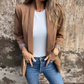 🎁Hot Sale🎁50% OFF!✈️Free shipping✈️ Women’s Stylish Blazer with Chic Leopard Print Lining!