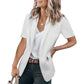 ✨New Arrival✨🌸Women's Stylish Casual Short Sleeve Blazer