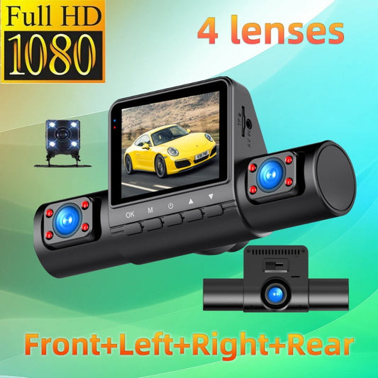 🔥Hot Sale 50% off🚗1080P 4-Channel Dash Cam with Night Vision【Free shipping】