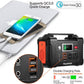 ⏳Time-limited Special⚡FlashFish®200W Portable Power Station with Display【Home emergency, outdoor use】
