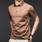 ✨New Arrival Hot Sale✨Men's high quality mercerized cotton button down polo shirt