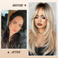 🔥Hot Sale For 50% OFF🎉Nice gift*Wig long hair Layered bangs wigs