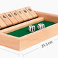 🔥FUN FAMILY GAMES – Shut The Box Board Game🎲