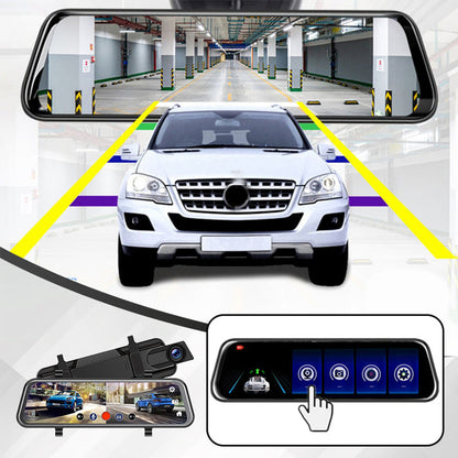 ⏳Time-limited Special⏰Touchscreen Dash Cam with Rearview Camera【Free shipping】