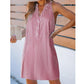 🔥Popular Styles💖Women's Striped V-Neck Sleeveless Short Dress