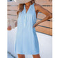 🔥Popular Styles💖Women's Striped V-Neck Sleeveless Short Dress