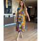 ⏳Time-limited Special 50%OFF💃Women's Casual V-Neck Printed Maxi Dress