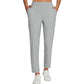 ⏳LIMITED OFFER 62% OFF🌞Women’s Fitted High-Waisted Zip-Pocket Trousers - 👖Lightweight, Breathable, Soft 26"/27" Ankle Pants with Zipper Pockets