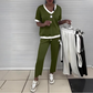 ⏳Time-Limited Special⏰Women's Casual V-Neck Top and Pants Set【High Quality】