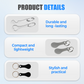 🔑🛍️2 Pieces Stainless Steel Shopping Trolley Token Keyrings