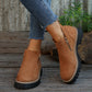 💗Last Day Hot Sale💗✨Women's Round-Toe Ankle Boots with Side Zipper