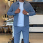 ✈️Free Shipping✈️Men’s Casual Solid Color 2-Piece Set – Jacket & Pants