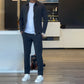 ✈️Free Shipping✈️Men’s Casual Solid Color 2-Piece Set – Jacket & Pants
