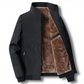 🧥🧥Men's Solid Color Zip Up Warm Jacket