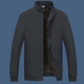 🧥🧥Men's Solid Color Zip Up Warm Jacket