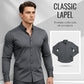 🔥LAST DAY SALE 60% OFF🔥High Quality Men's Four Seasons Solid Color Lapel Long Sleeve Button Shirt