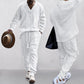 💥Arrived Today-SAVE 66%💥Men's 2-Piece V-Neck Baggy Sweatshirt & Joggers Set
