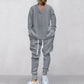 💥Arrived Today-SAVE 66%💥Men's 2-Piece V-Neck Baggy Sweatshirt & Joggers Set